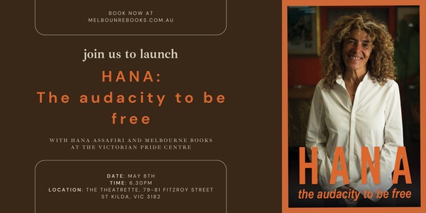 Book Launch for HANA: The audacity to be free