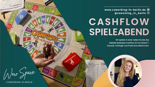 Cashflow Spieleabend & Netzwerken in Berlin-Moabit