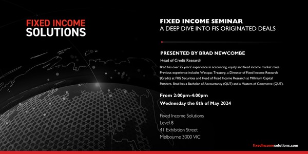 Fixed Income Seminar: A Deep Dive into FIS Originated Deals