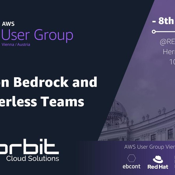 AWS Meetup #37 - hosted by ORBIT