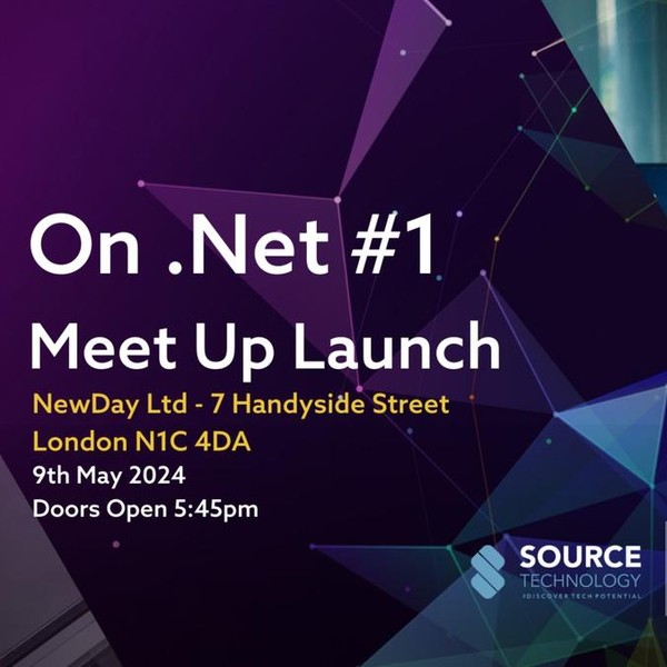 On .Net #1 - Meet Up Launch