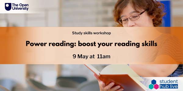 Power reading: boost your reading skills  (11:00  - 12:30)