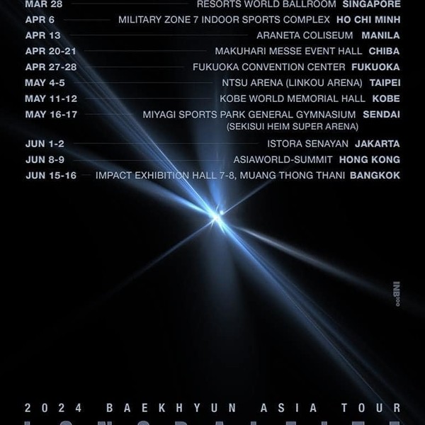 2024 BAEKHYUN ASIA TOUR [LONSDALEITE] IN BANGKOK | Concert