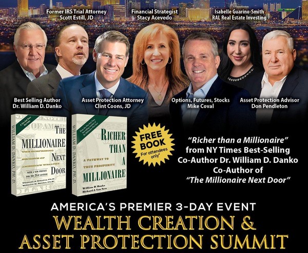 June LIVESTREAM 3-Day Asset Protection & Wealth Creation Summit