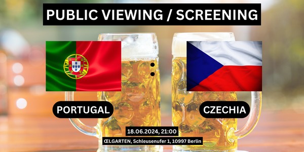 Public Viewing/Screening: Portugal vs. Czechia