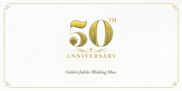 Golden Jubilee Wedding Mass