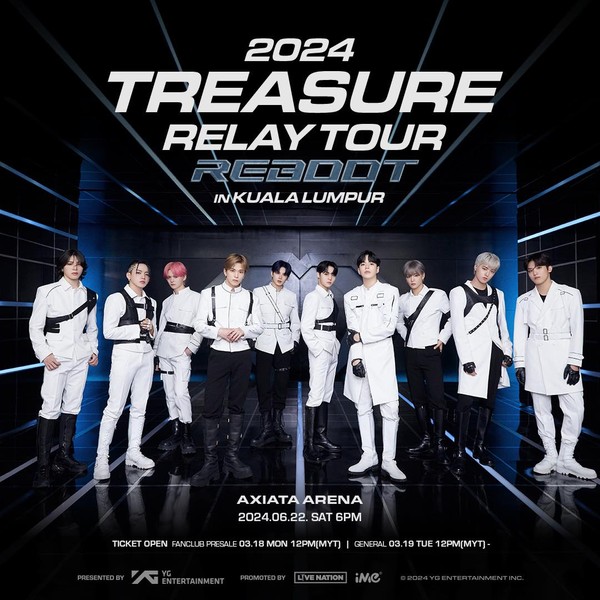 2024 Treasure RELAY TOUR [REBOOT] IN KUALA LUMPUR | Concert