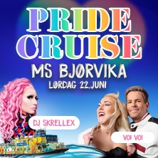 Pride Cruise med Voi Voi og Skrellex