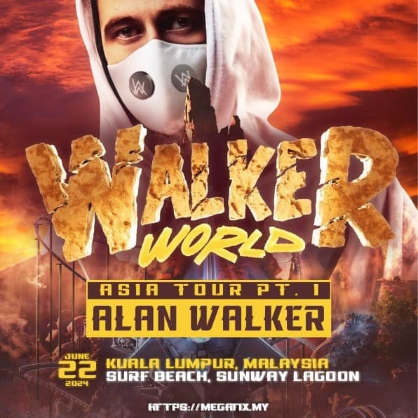 Alan Walker Asia Tour 2024 in Malaysia