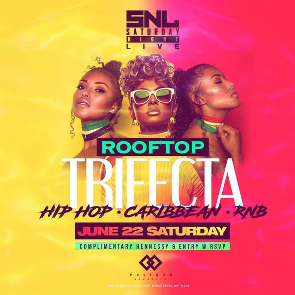 Hip Hop RnB & Caribbean @ Polygon BK 2 Floors with Rooftop