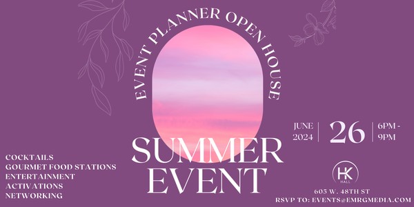 Summer Event: Event Planner Open House at HK Hall