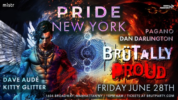 BRÜT Party - NYC Pride 2024