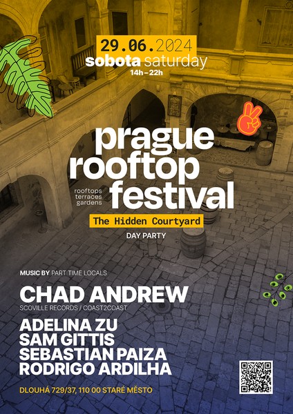 The Hidden Courtyard at Dlouha - Prague Rooftop Festival x Part Time Locals