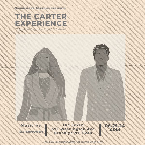 The Carter Experience - A Tribute to Beyonce & Jay-Z