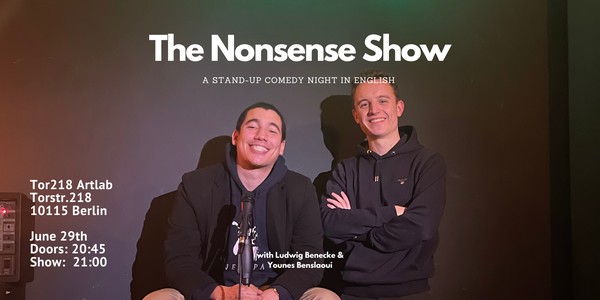 The Nonsense Show - Stand-Up Comedy - Saturday