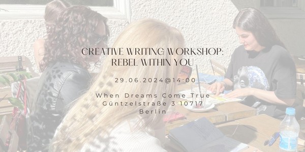Creative Writing Workshop - Rebel Within You