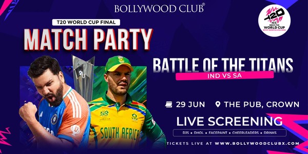 Bollywood Club - INDIA VS SOUTH AFRICA - WORLD CUP FINAL