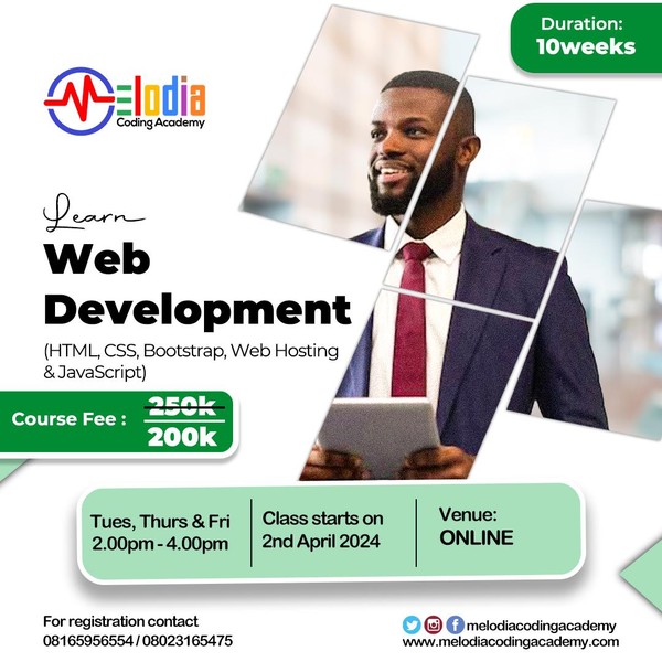 Learn Web Design and Development(ONLINE)