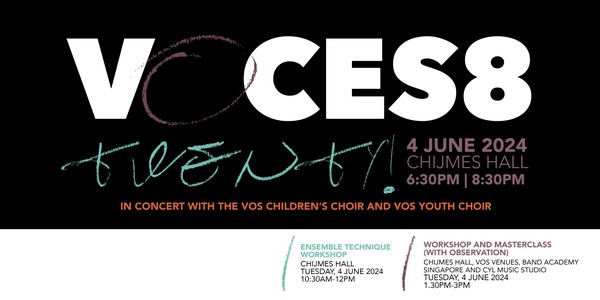 VOS Presents: VOCES8 in Singapore