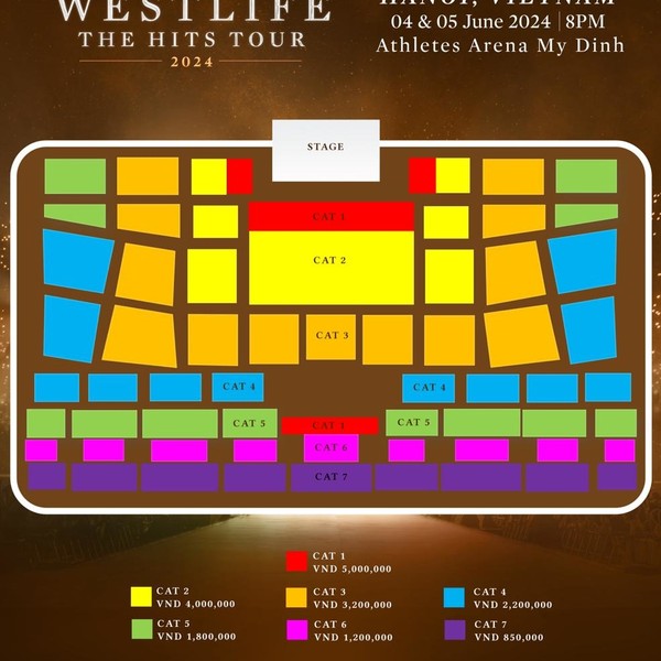 Westlife The Hits Tour 2024 - Live in Hanoi | Concert