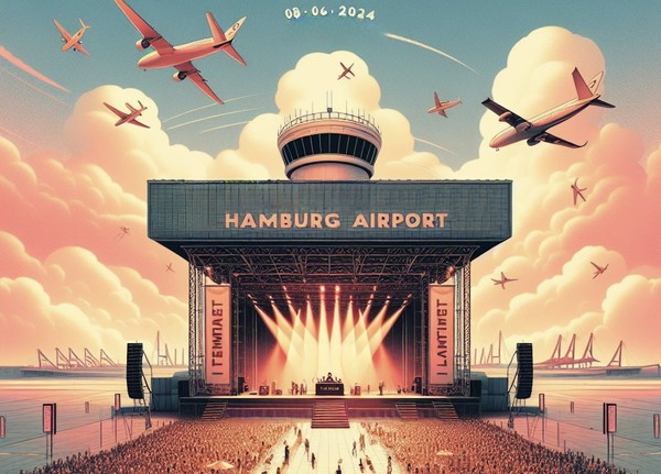 Terminal Open Air  - Hamburg Airport  (Café Himmelsschreiber)