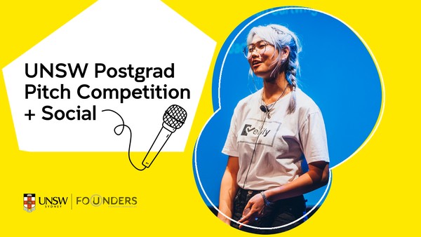 UNSW Postgrad Pitch Competition and Social