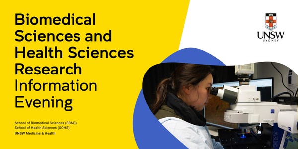 Biomedical Sciences and Health Sciences Research Information Evening 2024