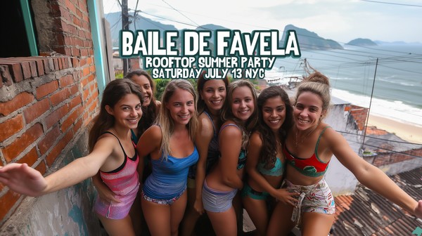 Baile De Favela Rooftop Summer Party