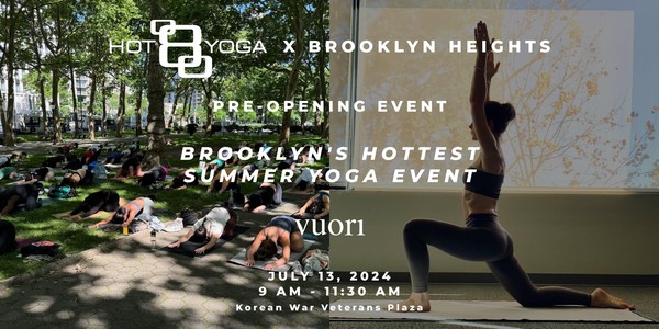 Brooklyn Heights Hottest Summer Yoga Event