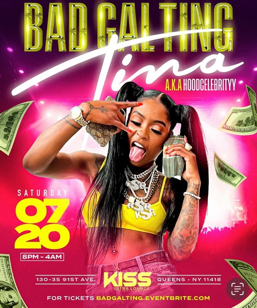 NYC! Tina(Hoodcelebrityy) Official Bday Bash @Kiss | Bdays &Ladies FREE