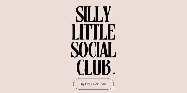 Silly Little Social Club - 7/13 Book Swap & Socializing
