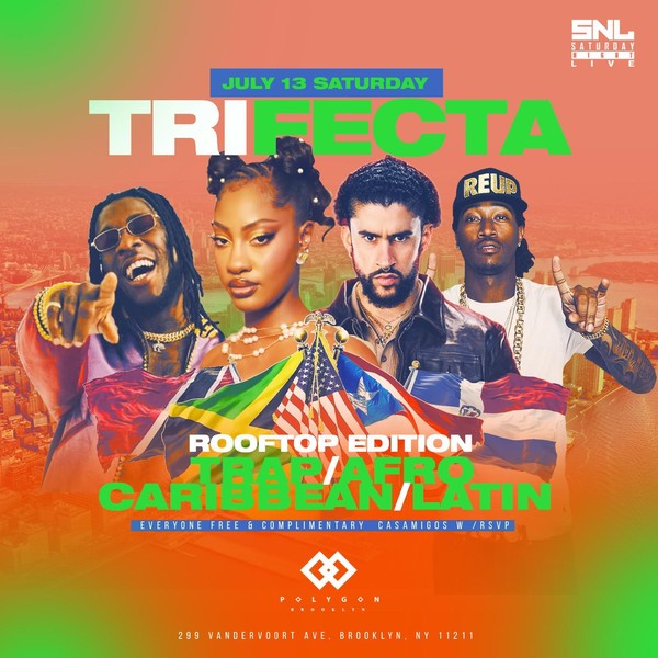 Trifecta: Hip Hop Trap Caribbean @ Polygon