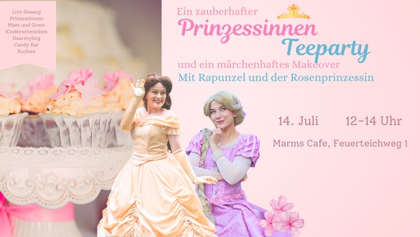 Zauberhafte Prinzessinnen Teeparty