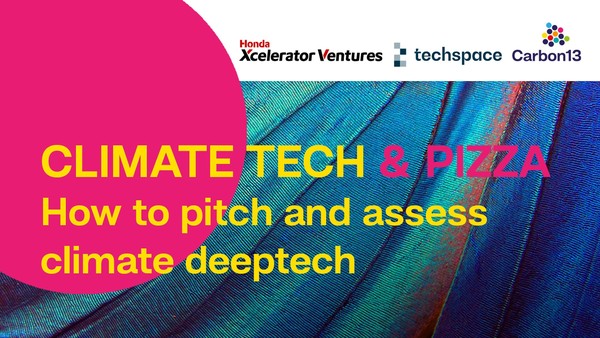 CLIMATE TECH & PIZZA: How to pitch and assess climate deeptech