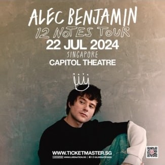 Alec Benjamin: 12 Notes Tour in Singapore｜Capitol Theatre