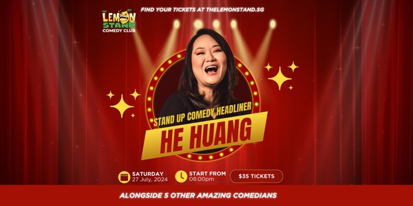 He Huang, Saturday, July 27th @ The Lemon Stand