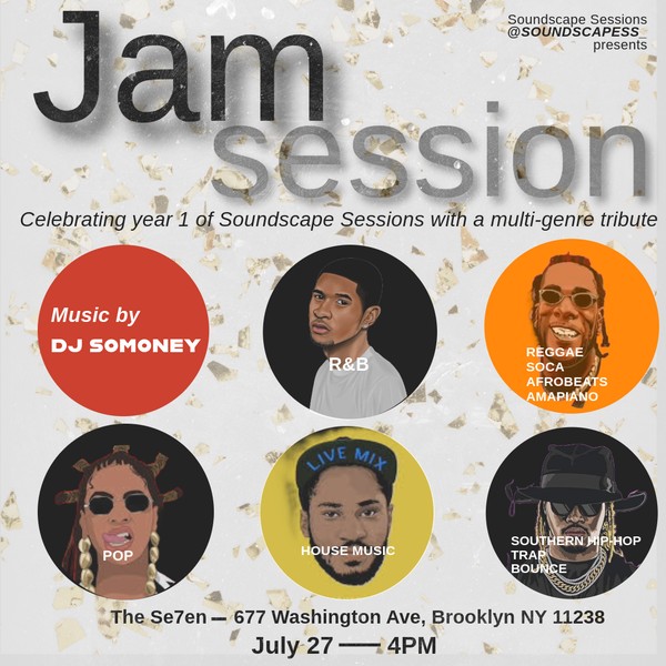 The Jam Session Day Party (Afrobeats, Dancehall, House, Trap and more)