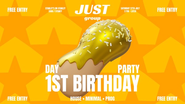 just Group 1st Birthday