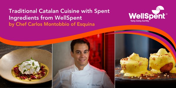 Traditional Catalan Cuisine with Spent Ingredients by Chef Carlos Montobbio