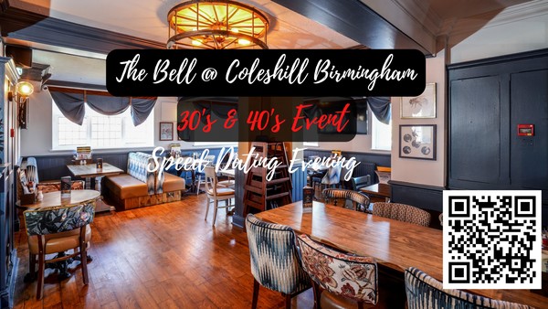 30's & 40's Speed Dating Evening in Coleshill
