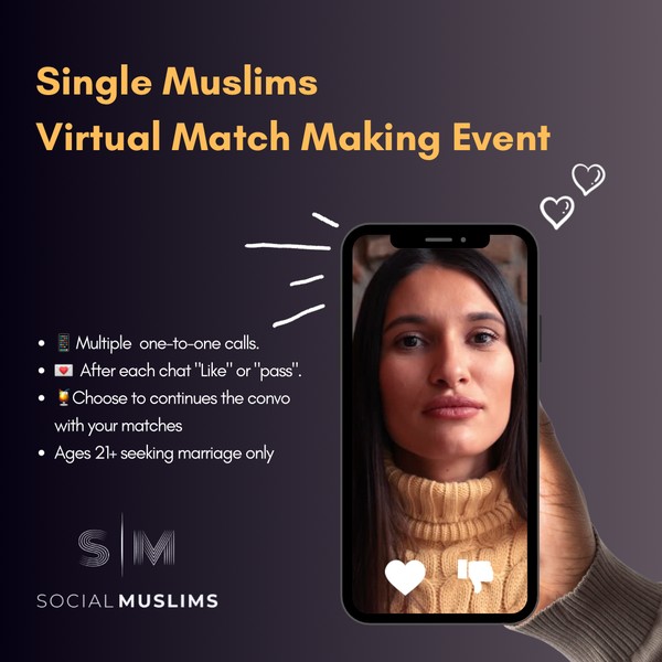 Virtual Muslim Matchmaking with Follow-Up In-Person Meetings