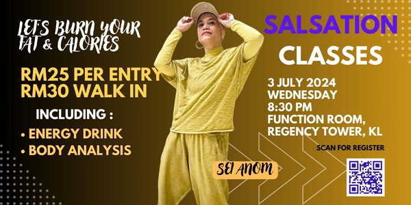 SWEAT IT OUT with SALSATION CLASS