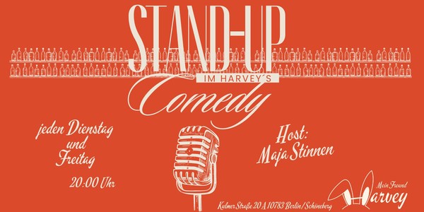 Stand-Up Comedy im Harvey's ⭐Live Comedy Show ⭐Schöneberg