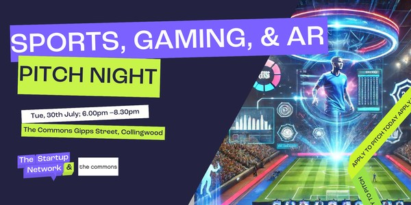 Sports, Gaming & AR Pitch Night!