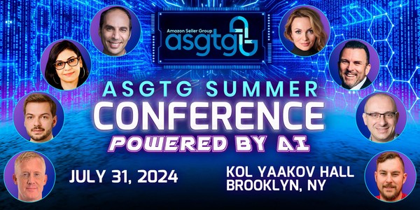 ASGTG Powered By AI. Summer Amazon Sellers Event E-commerce. Ed Rosenberg