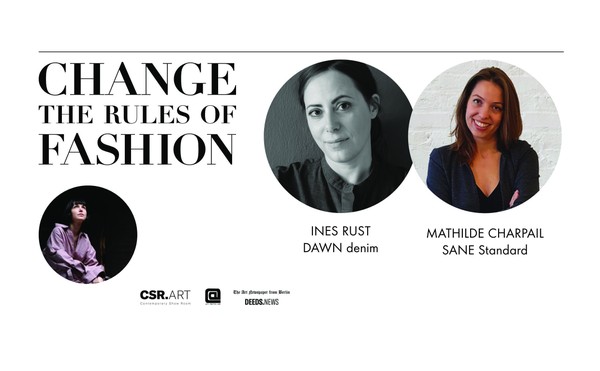 PANEL TALK - change the rules of fashion
