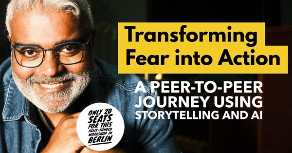 Transforming Fear to Action: A Peer-to-Peer Journey Using Storytelling and AI