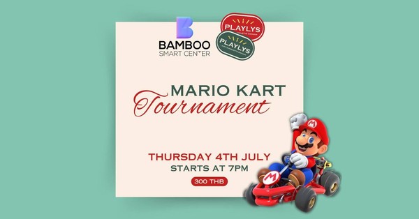 🎮 Mario Kart Tournament at Playlys!
