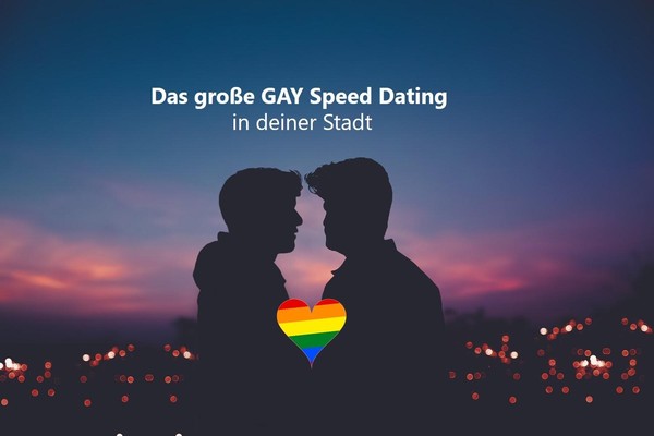 Hamburgs großes Gay Speed Dating Event für Männer und Frauen (30-45 Jahre)