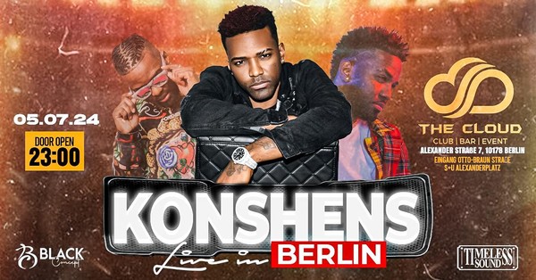 KONSHENS  Live on stage  - The Cloud (Balcony) Berlin